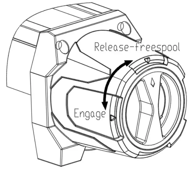 POLESTAR 3500lb 12V DC Electric ATV, UTV Winch - Assembly 2