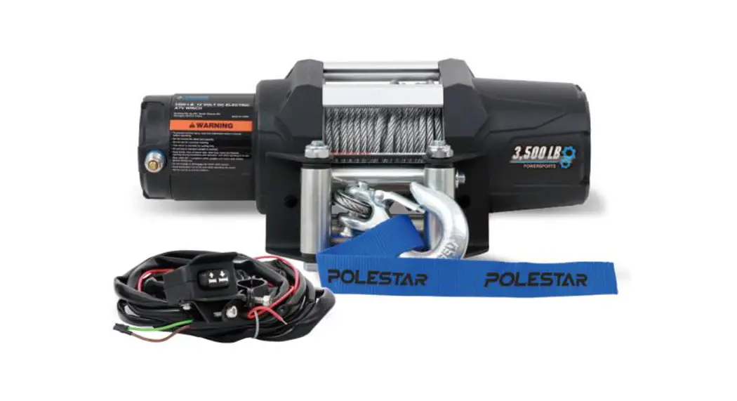 Polestar 3500lb 12v Dc Electric Atv, Utv Winch Owner's Manual