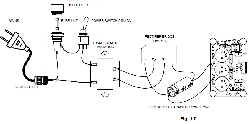 Velleman-K4001-7W-MONO-Audio-Amplifier-fig-16