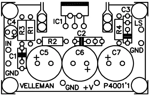Velleman-K4001-7W-MONO-Audio-Amplifier-fig-19