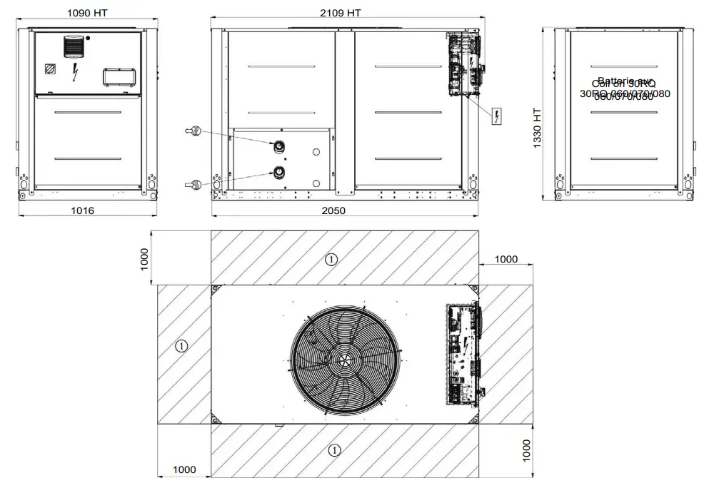 Dimensions/clearances