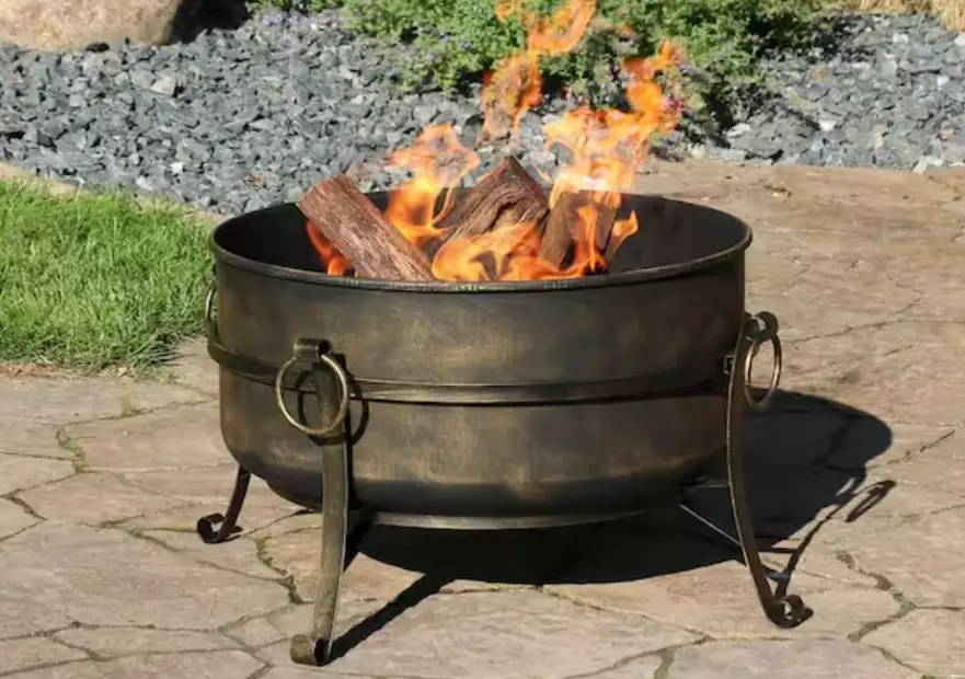 Sunnydaze Decor Nb-cf24 Steel Cauldron Outdoor Wood Burning Fire Pit Instruction Manual