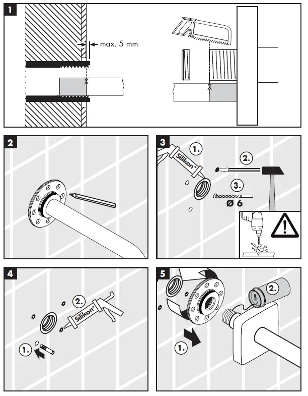 hansgrohe 27381000 Raindance E Air 1jet Overhead Shower fig-4