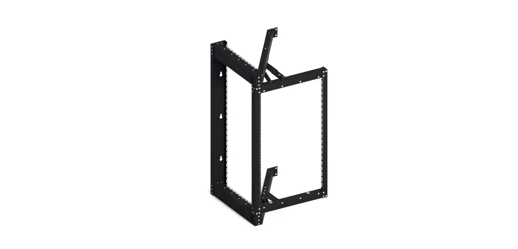 Kendall Howard 1915-3-800-12 Phantom Class Open Frame Swing-out Rack User Guide