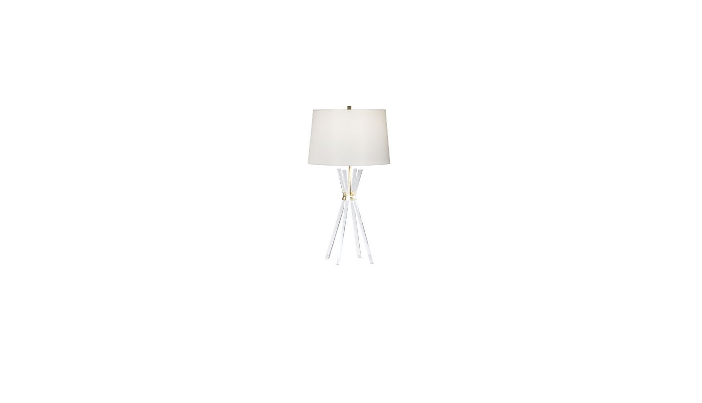 Ethan Allen 096011_clr Jayce Acrylic Table Lamp Instruction Manual