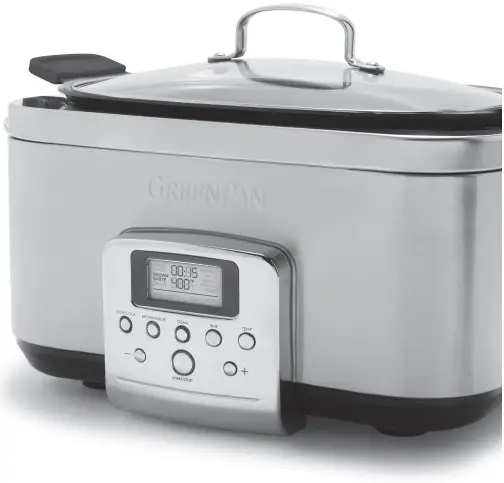 GREENPAN 6QT Slow Cooker A0