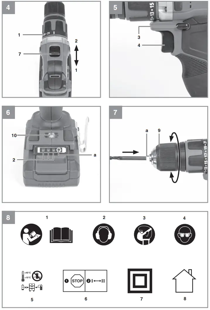 Einhell TE TK 18 2 Li Cordless Screwdriver - Figure