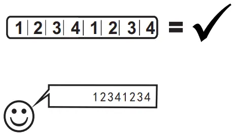 EPIC OFFICE P152 Touch Keypad Function Guub Intelligent Lock - code set