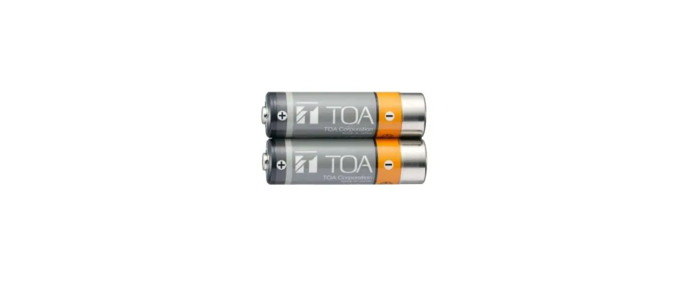 Toa Ir-210bt-2 Ni-mh Battery Instruction Manual