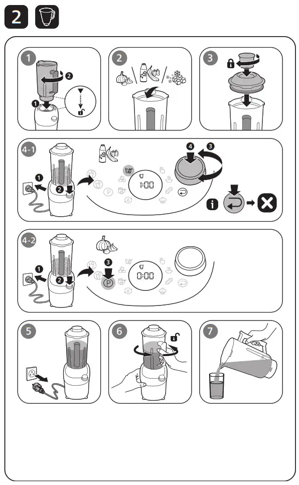 PHILIPS HR3770 Atlantic Flip and Juice Blender - overview 2