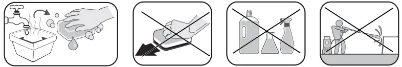 NATERIAL Atlas Dining Arm Chair - Cleaning