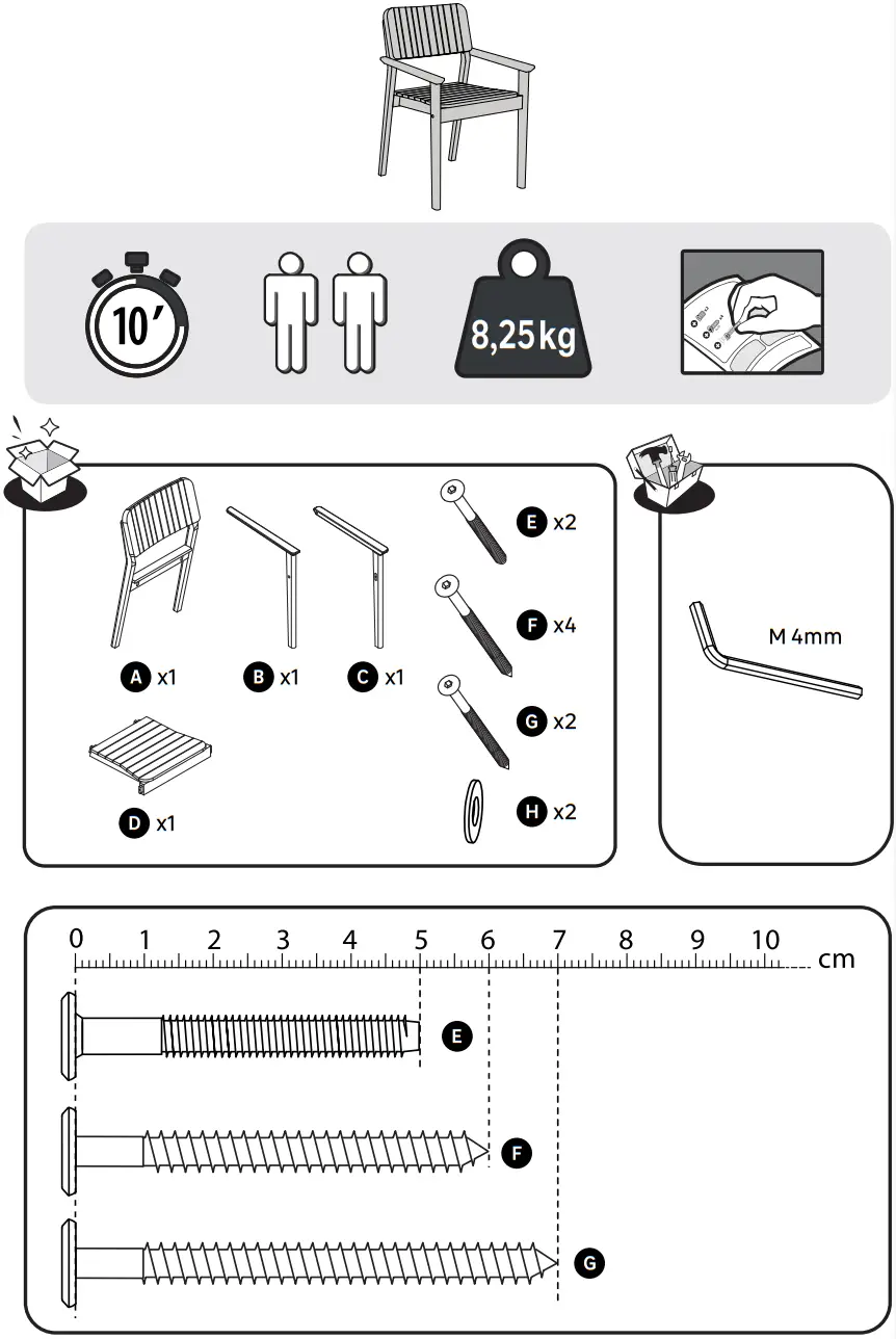 NATERIAL Atlas Dining Arm Chair - Figure 2