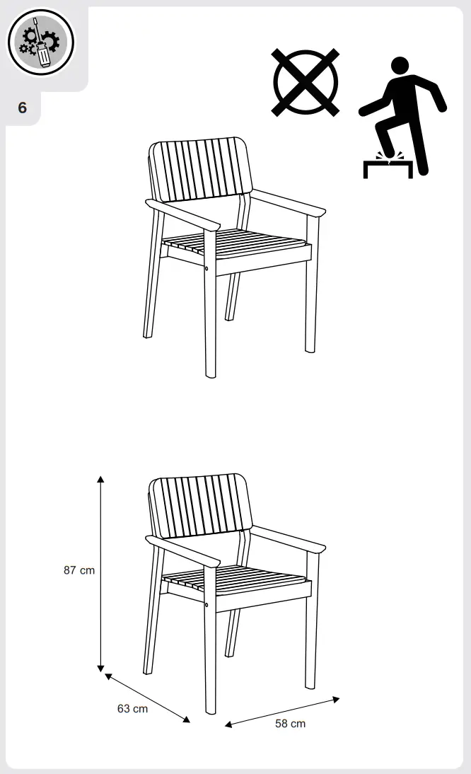 NATERIAL Atlas Dining Arm Chair - Figure 6