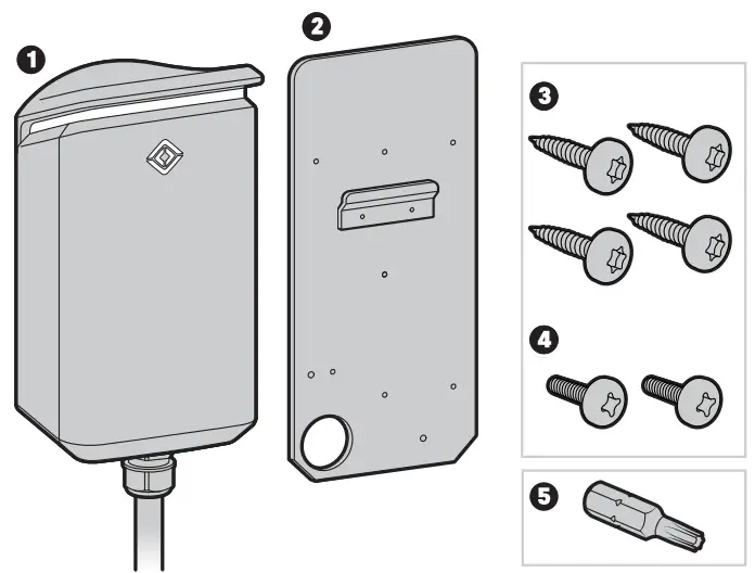 RIVIAN PT00057325 Wall Charger - Identify Parts