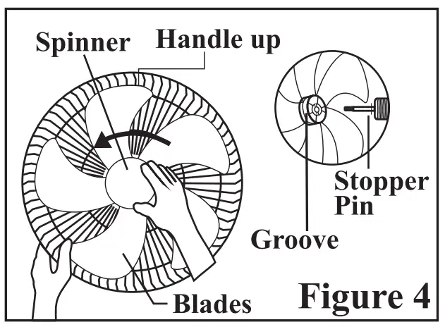 TOYOMI FW3614R 12 Inch Wall Fan with Remote - Figure 3