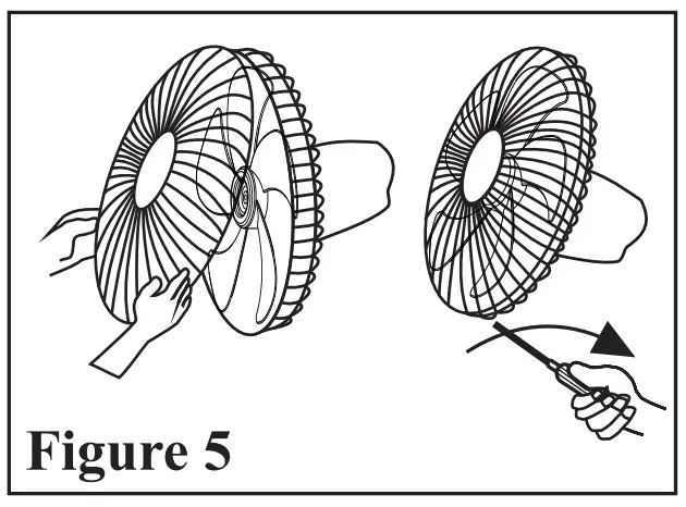 TOYOMI FW3614R 12 Inch Wall Fan with Remote - Figure 4