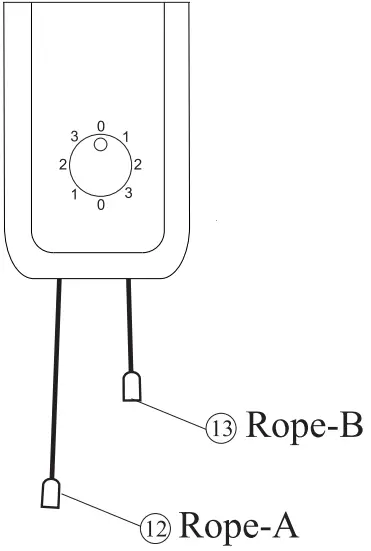TOYOMI FW3614R 12 Inch Wall Fan with Remote - Figure 5