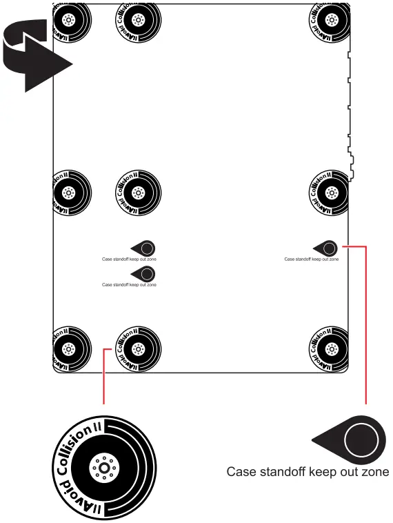 msi meg x570s ace max gaming motherboard - Avoid collision