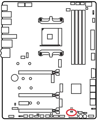 msi meg x570s ace max gaming motherboard - Boot Jumper