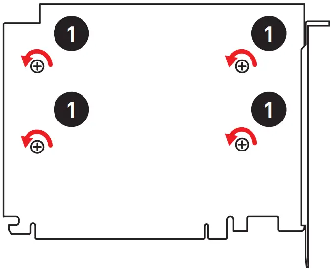 msi meg x570s ace max gaming motherboard - Gen4 S card