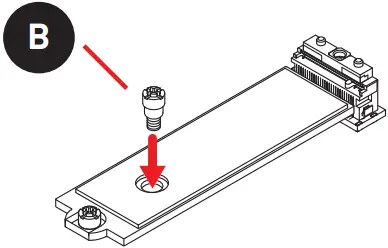 msi meg x570s ace max gaming motherboard - M.2 plate