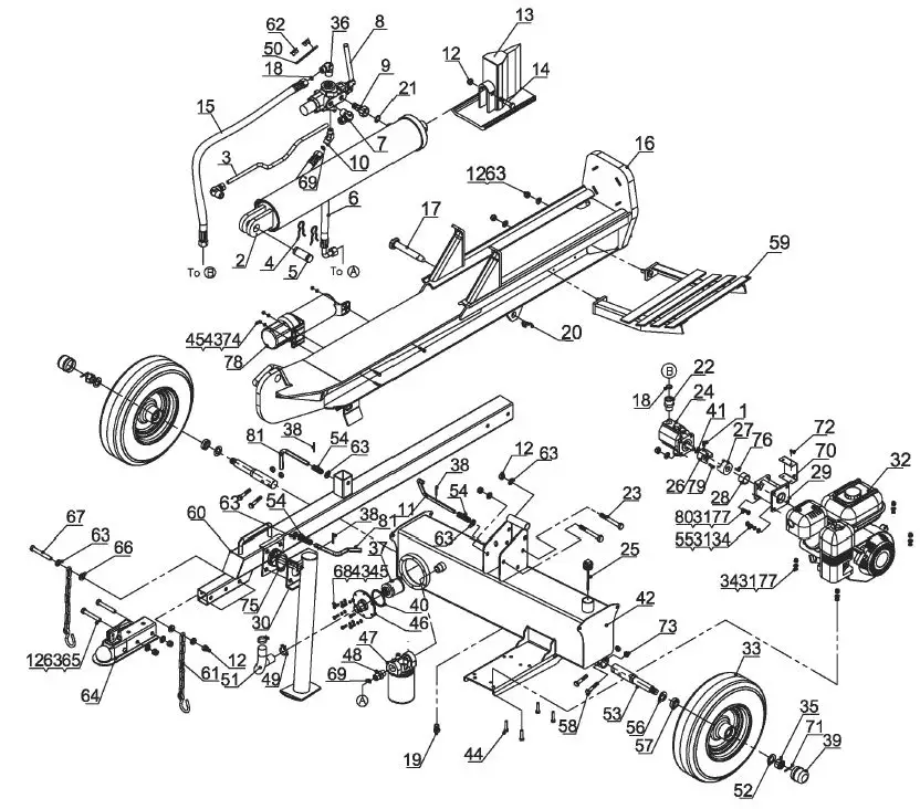 RED-ROCK-LSP2700-27-Ton-Log-Splitter-FIG 17