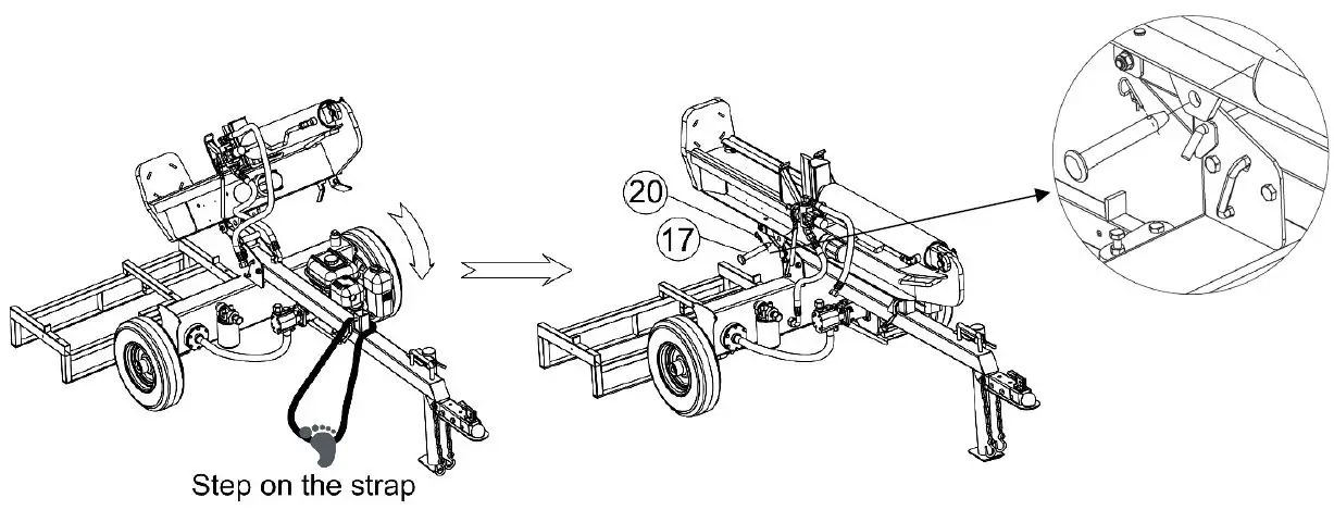 RED-ROCK-LSP2700-27-Ton-Log-Splitter-FIG 7
