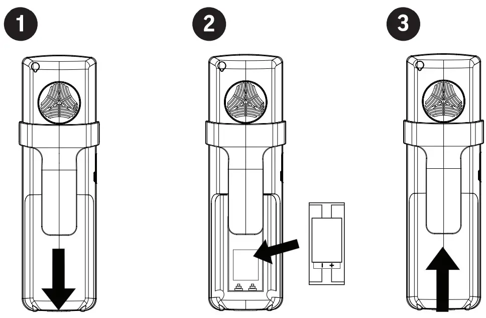 Install Handset Battery