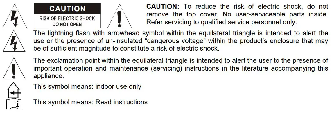 JB SYSTEMS AMP200.4 4-ohm Amplifier User Manual - SAFETY INSTRUCTIONS