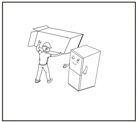 CROSLEY CFDMH 1834 AW Refrigerator - damaged 11