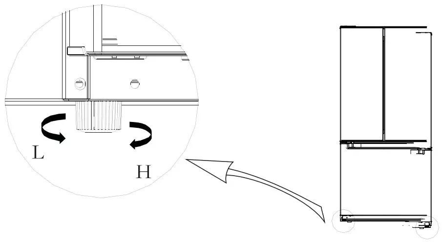 CROSLEY CFDMH 1834 AW Refrigerator - damaged 18