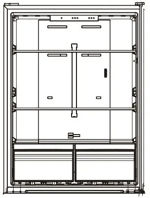 CROSLEY CFDMH 1834 AW Refrigerator - damaged 30