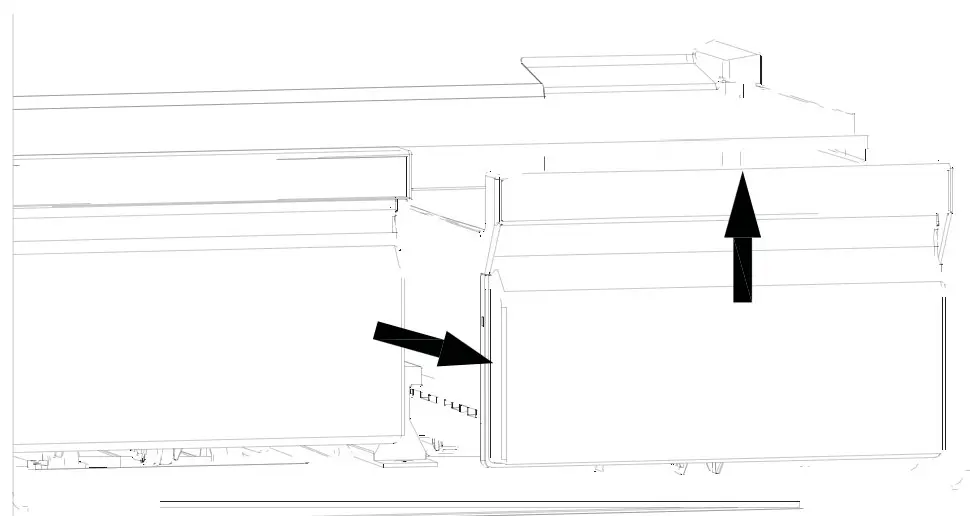 CROSLEY CFDMH 1834 AW Refrigerator - damaged 34
