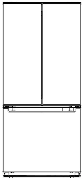 CROSLEY CFDMH 1834 AW Refrigerator
