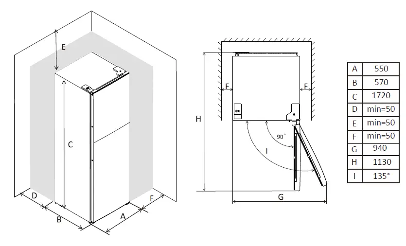 MontPellier-MS175EW-S-Freestanding-Combi-Fridge-Freezer-13