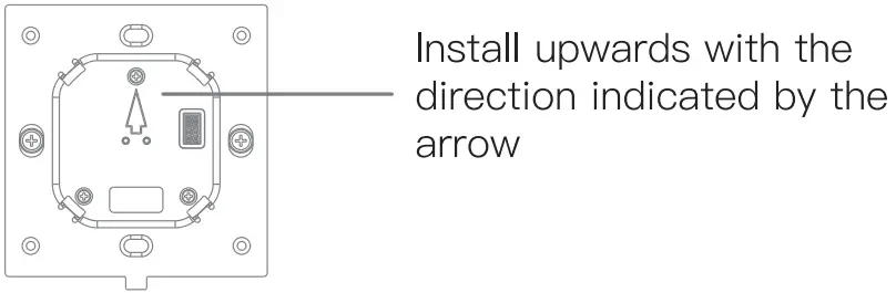 MOES CCP TY EU LN Tuya Wifi Smart Touch Screen Center Control Panel with Voice Control - fig