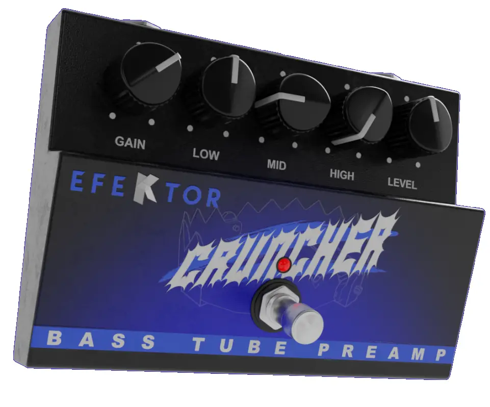 KUASSA EFEKTOR CRUNCHER Bass Tube Preamp