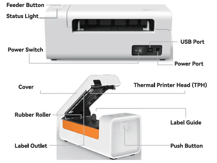 VEVOR-Y486-Thermal-Label-Printer-01