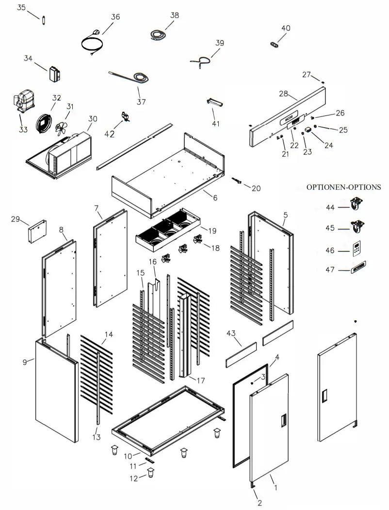BKSF1700 SPARE PART LIST