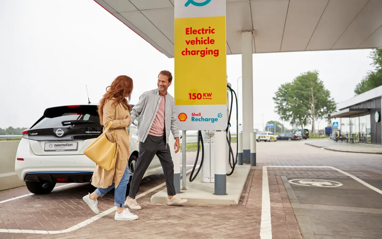 Shell Recharge Business Pro Electric Vehicle Charging Station