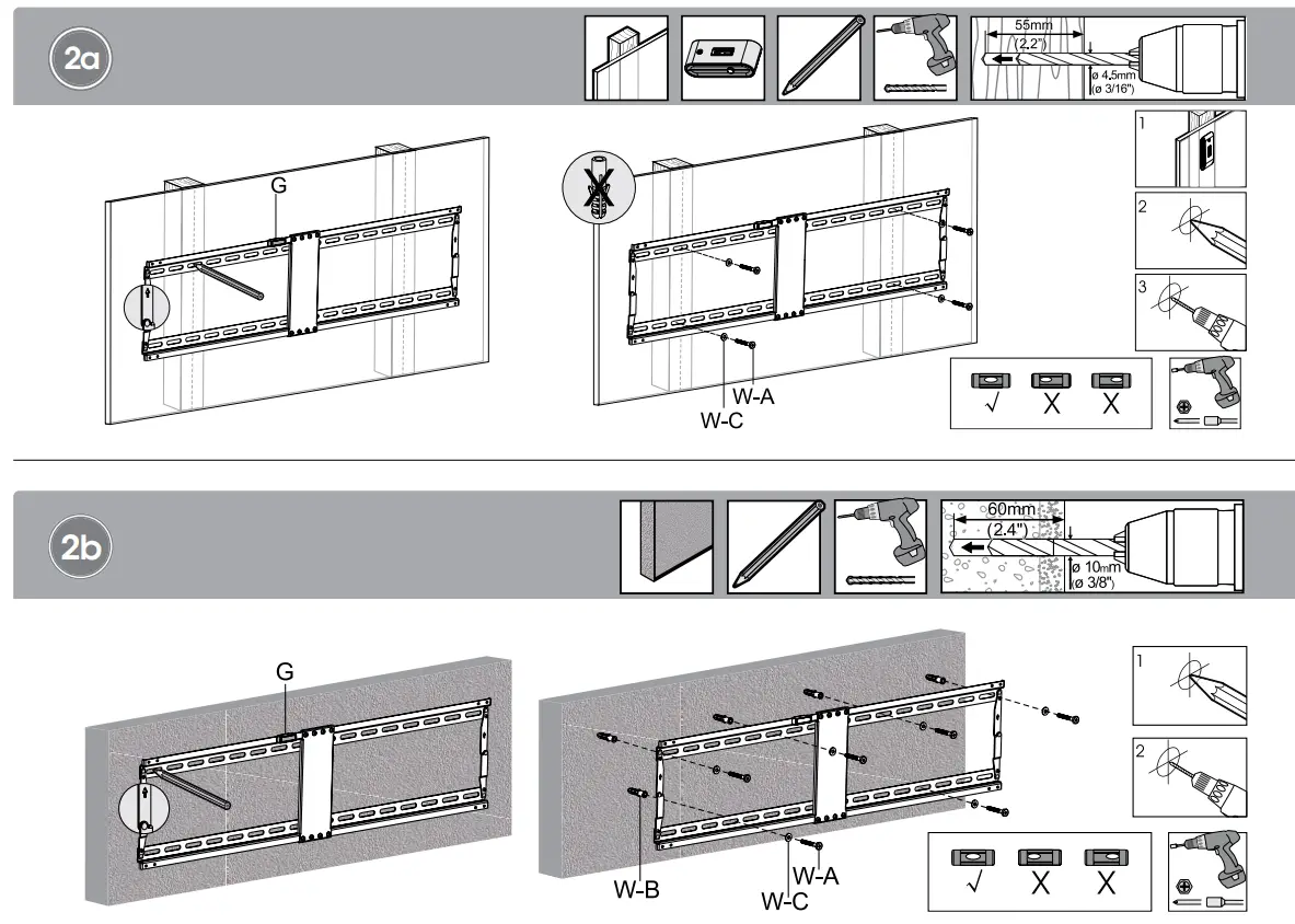 manhattan-462020-Low-Profile-Tilting-TV-Wall-Mount-FIG-3