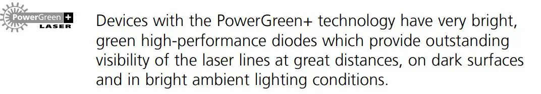 Laserliner PocketCross-Laser 2G Set - PowerGreen+ technology