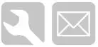 Setting and email icon