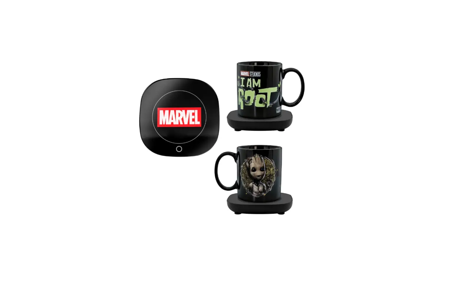 Uncanny Brands Marvel I Am Groot Mug With Mug Warmer Instruction Manual