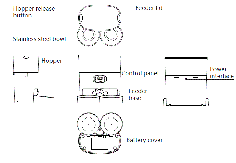 Honey-3Guardian-A56-Automatic-Pet-Feeder-FIG-1