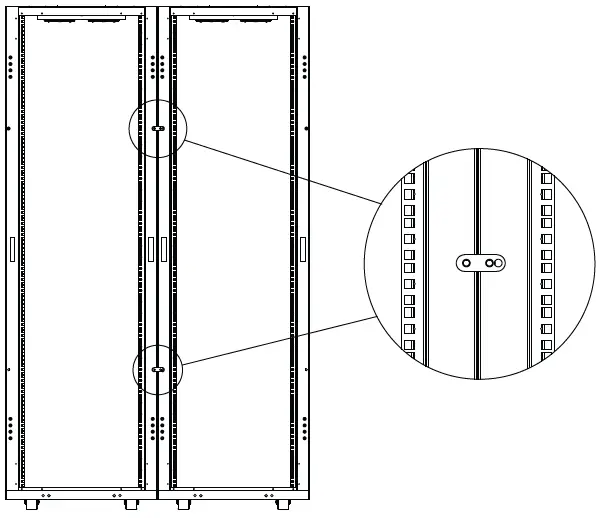 rocstor-Y10E037-B1-SolidRack-42U-Open-Frame-Rack-FIG-6