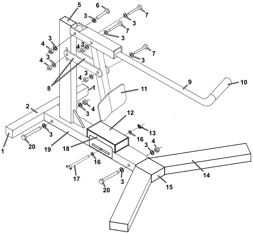 PITTSBURGH 58769 Bead Breaker - Diagram