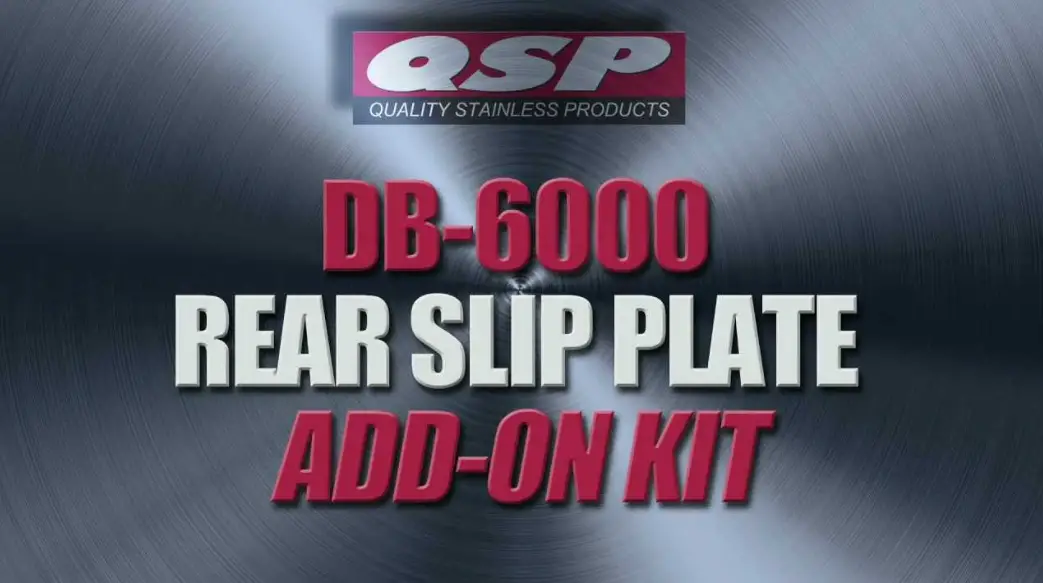 Quality Stainless Products Db-6000-22 Bolt On Alignment Kit Instruction Manual