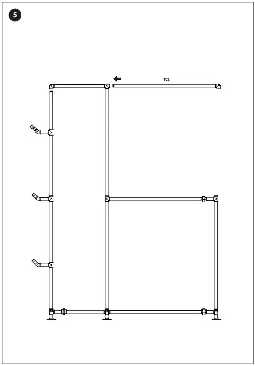 BDA-LIVING-1006521C-Clothes-Rack-with-Shoe-Rack-FIG-13