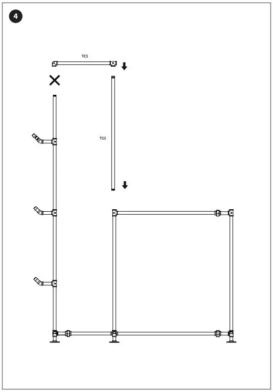BDA-LIVING-1006521C-Clothes-Rack-with-Shoe-Rack-FIG-6
